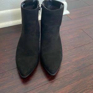 Black Suede Ankle Boots